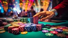 riverrockcasino casino presented on mobile device in Pakistan with slots and live games
